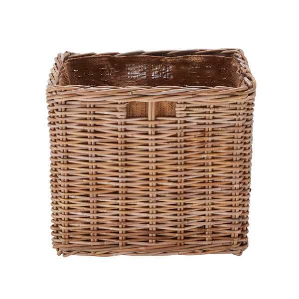 Wovenhill Kubu Rattan Square Log Basket