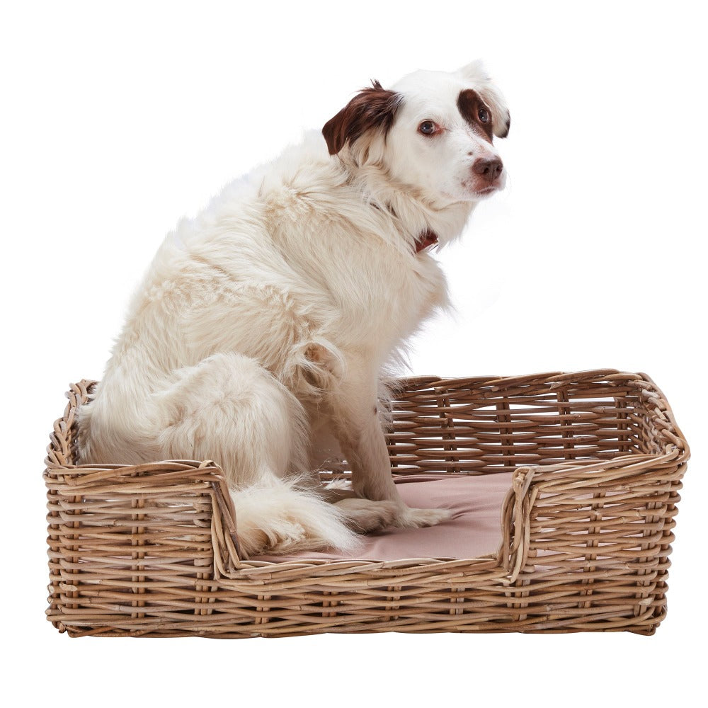 Wovenhill Kubu Rattan Rectangular Pet Bed