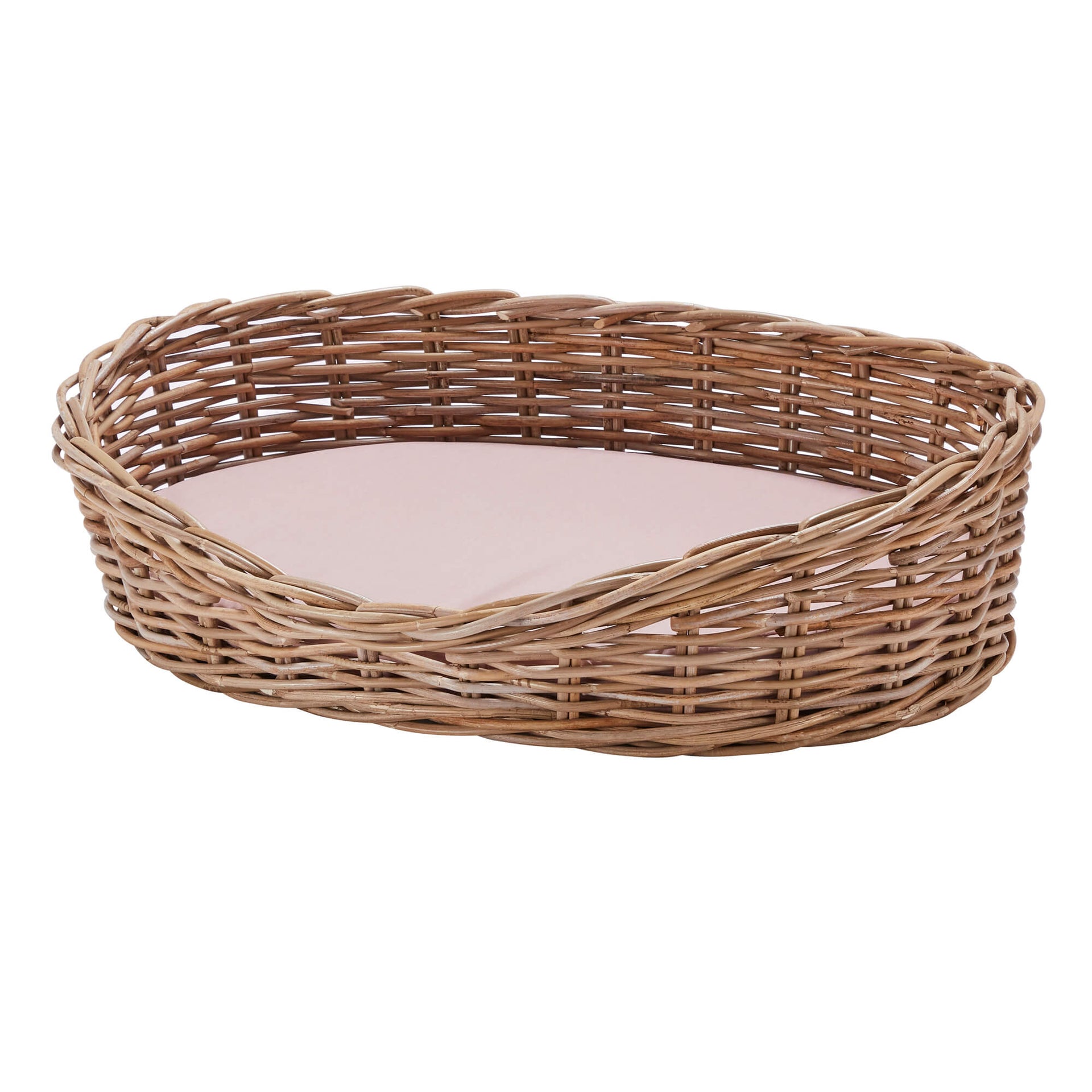 Kubu Rattan Oval Pet Bed