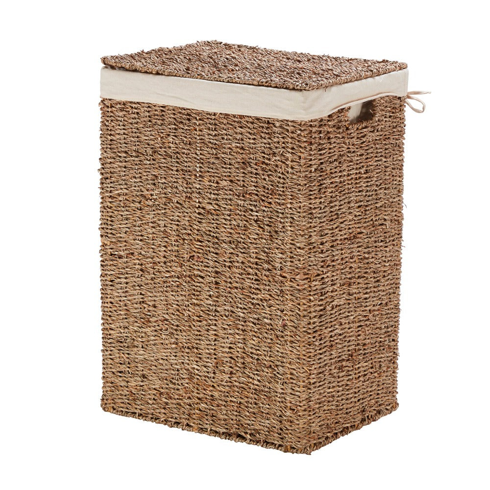 Seagrass Rattan Laundry Basket