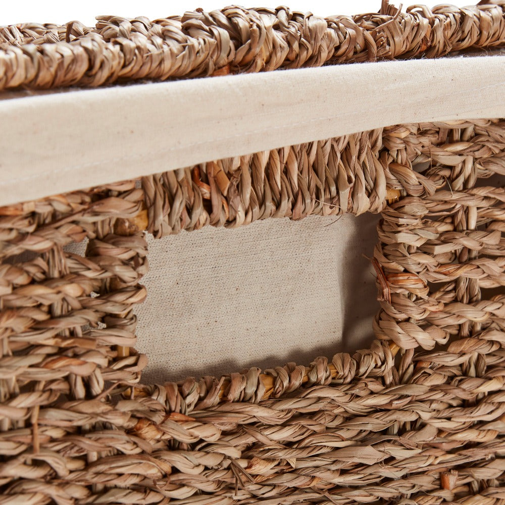 Wovenhill Seagrass Rattan Laundry Basket