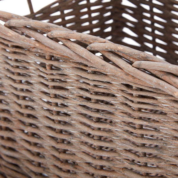Wovenhill Set of 4 Medium Rectangular Willow Baskets
