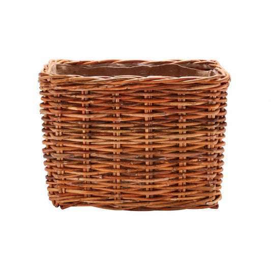 Wovenhill Bamboo Rattan Rectangle Log Basket