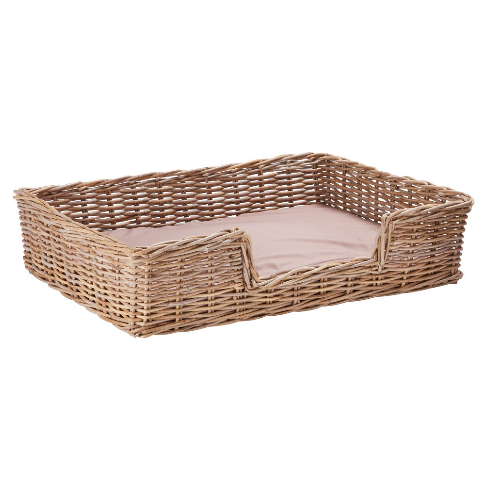 Wovenhill Kubu Rattan Rectangular Pet Bed