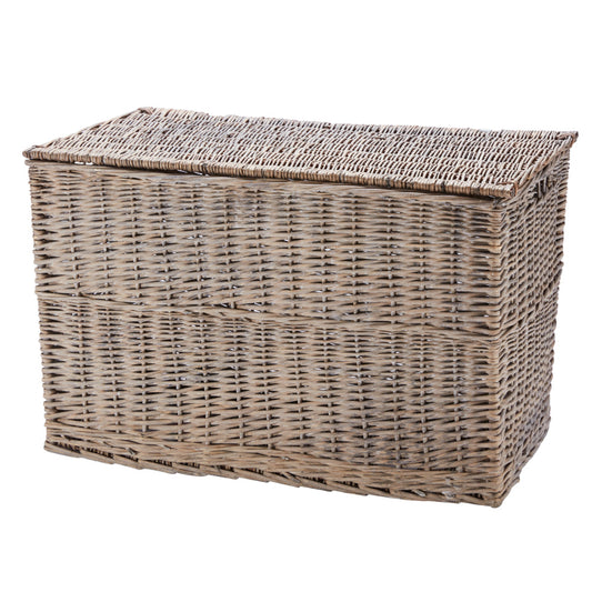 Wovenhill Wicker Grey Wash Hamper